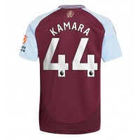 Fotbalové Dres Aston Villa Boubacar Kamara #44 Domácí 2024-25 Krátký Rukáv